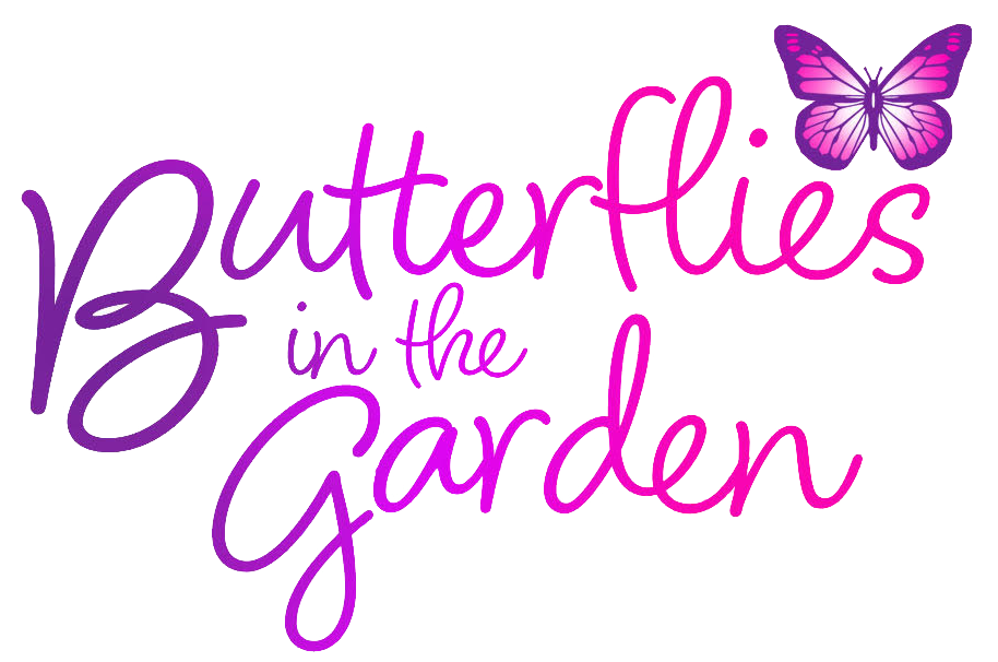 butterflies in the garden macrame